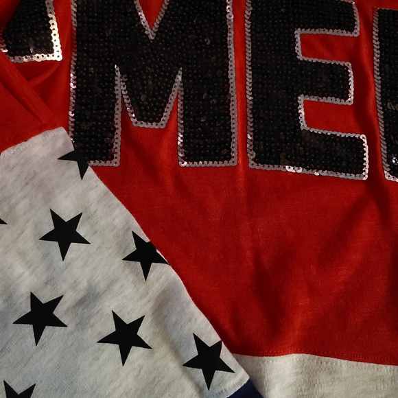 VS PINK Medium 4th of july crew - Picture 3 of 3